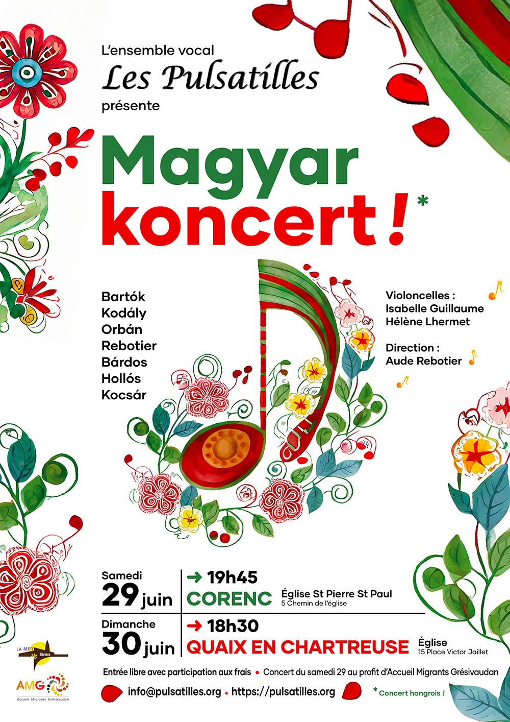 Magyar koncert! 2024 Pulsatilles